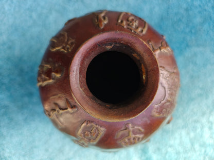 vase asiatique bronze