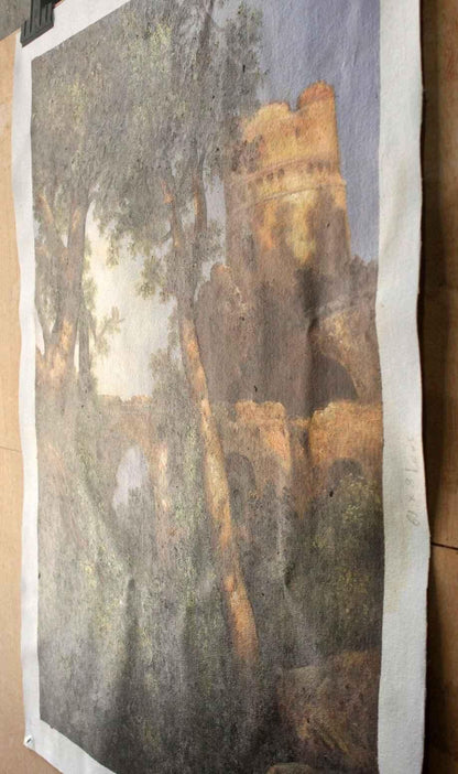 paysage campagne d'après Thomas Moran huile sur toile - Kikooyou Art Gallery - Kikooyou Art Gallery