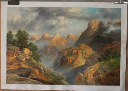 paysage Grand Canyon d'après Thomas Moran huile sur toile - Kikooyou Art Gallery - Kikooyou Art Gallery