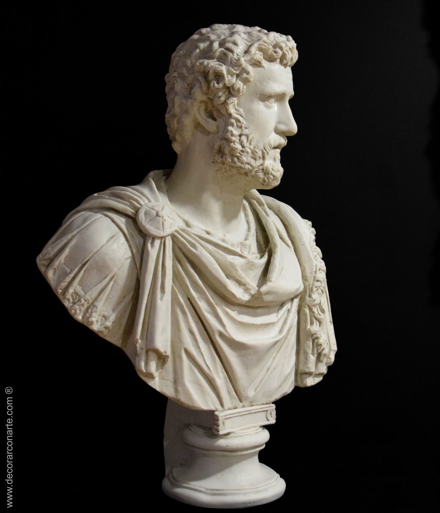 buste d’ empereur Antonin le Pieux, sculpture - Kikooyou Art Gallery