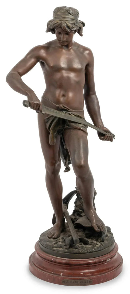 Adrien Étienne Gaudez "dans Gladio Virtus" ou "Force in the Sword".