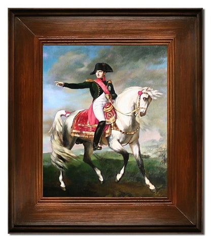 portrait Napoléon Bonaparte tableau peinture huile sur toile - Kikooyou Art Gallery