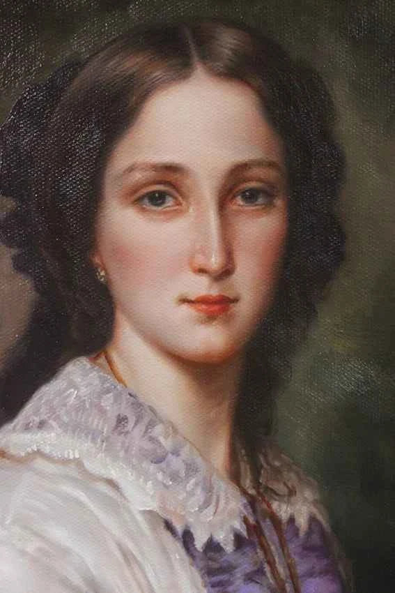 Portrait à l'huile de la comtesse Alexandre Nikolaïevitch Lambsdorff