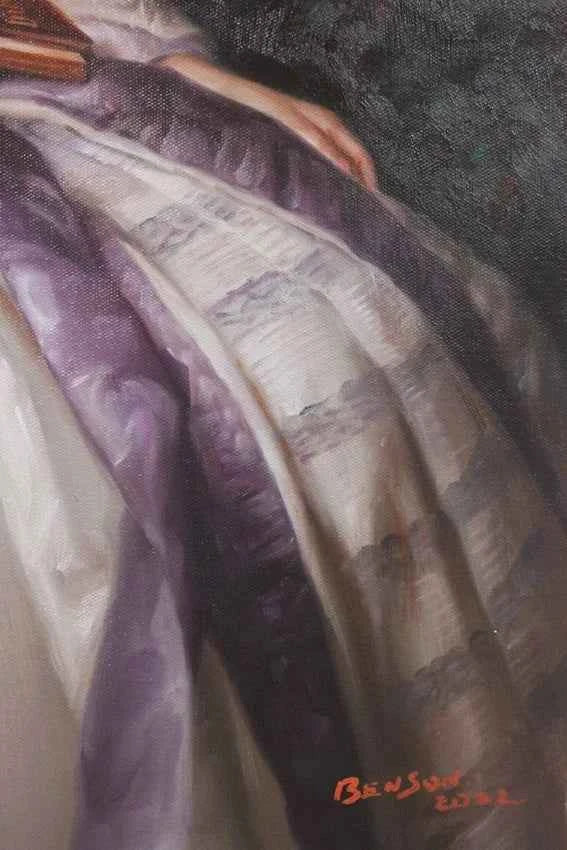 Portrait à l'huile de la comtesse Alexandre Nikolaïevitch Lambsdorff