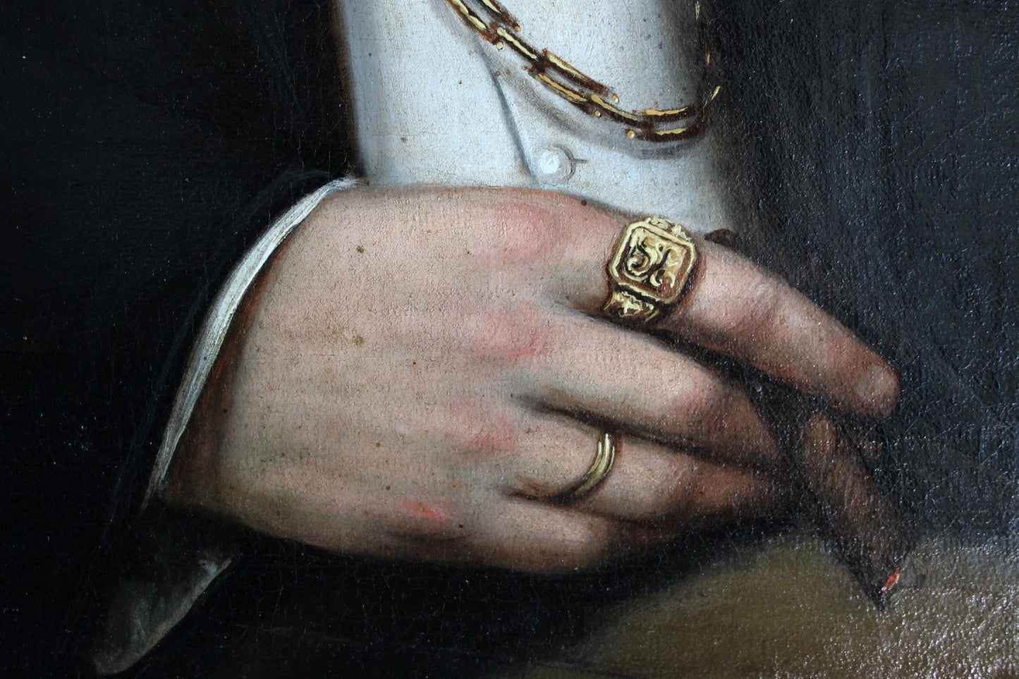 Portrait d'homme Biedermeier portrait d'un homme élégant au cigare 19ème Jh - Kikooyou Art Gallery