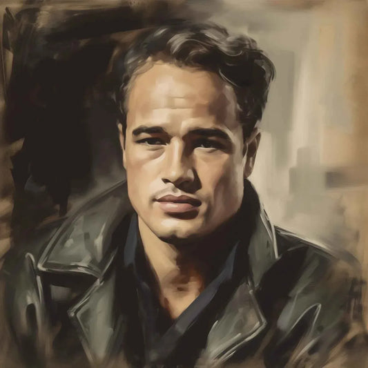 Portrait homme sexy par Tullasky – Peinture Acrylique - Kikooyou Art Gallery - Kikooyou Art Gallery