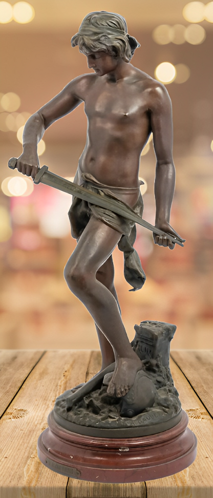 Adrien Étienne Gaudez "dans Gladio Virtus" ou "Force in the Sword".