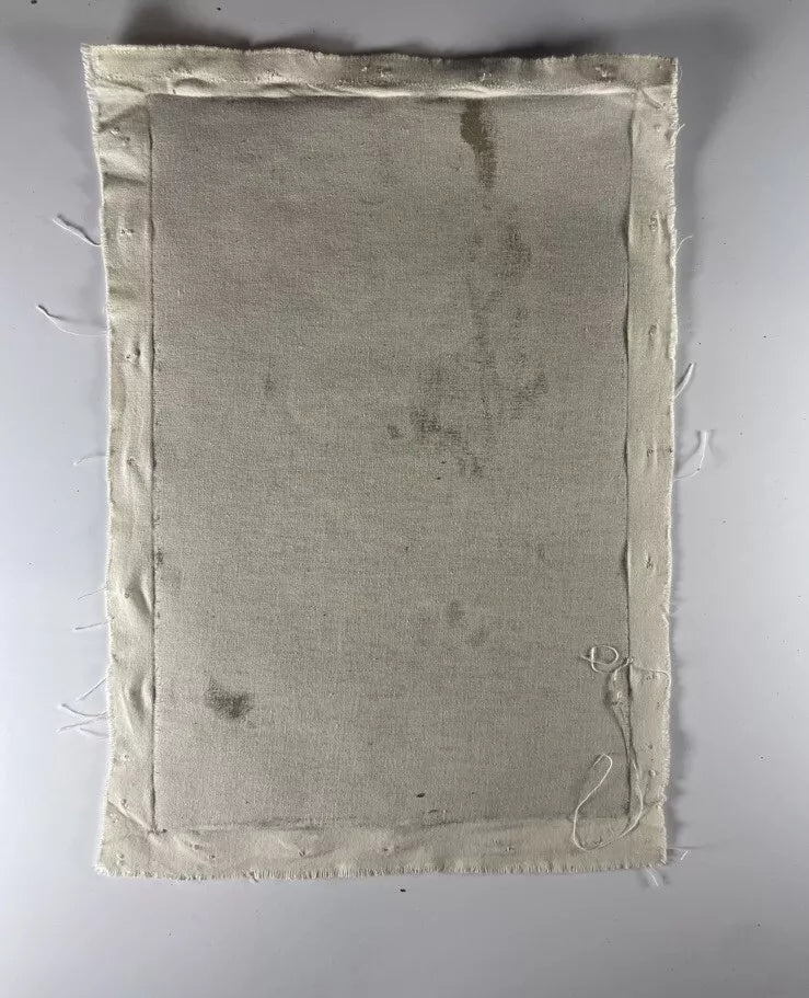 Tableau huile original école St Gabriel Archange Cusco-Cusco School Peru Original Oil Painting of Gabriel the archangel