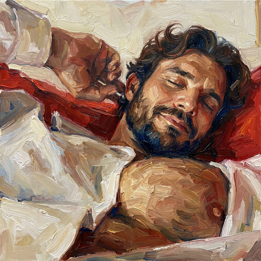 peinture huile sur toile faite sur commande - PORTRAIT BOGOSSE PECS