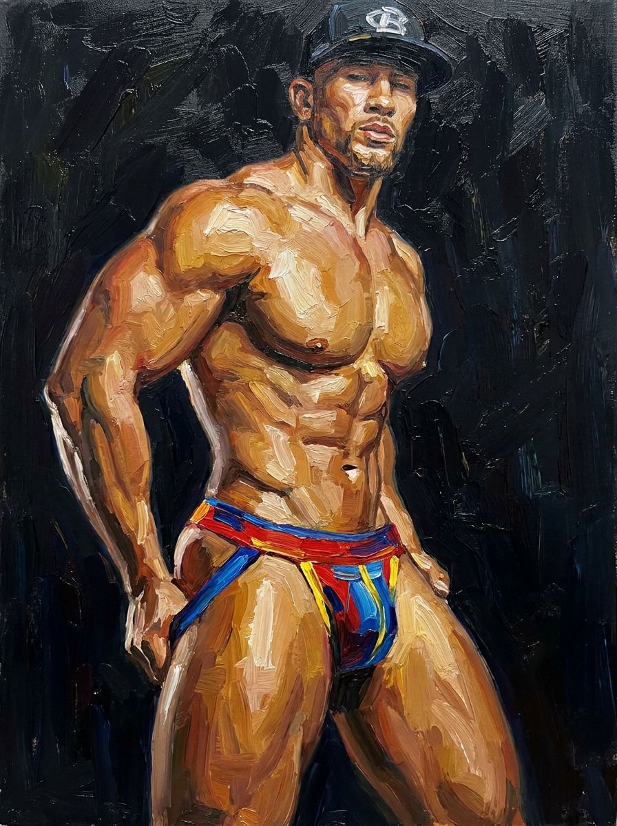 peinture huile sur toile faite sur commande - PORTRAIT BOGOSSE