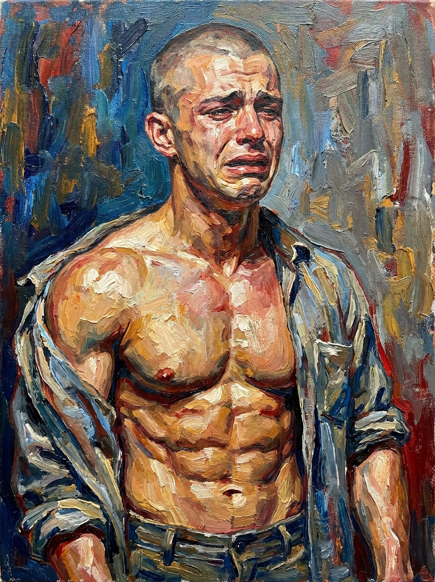 peinture huile sur toile faite sur commande - PORTRAIT BOGOSSE
