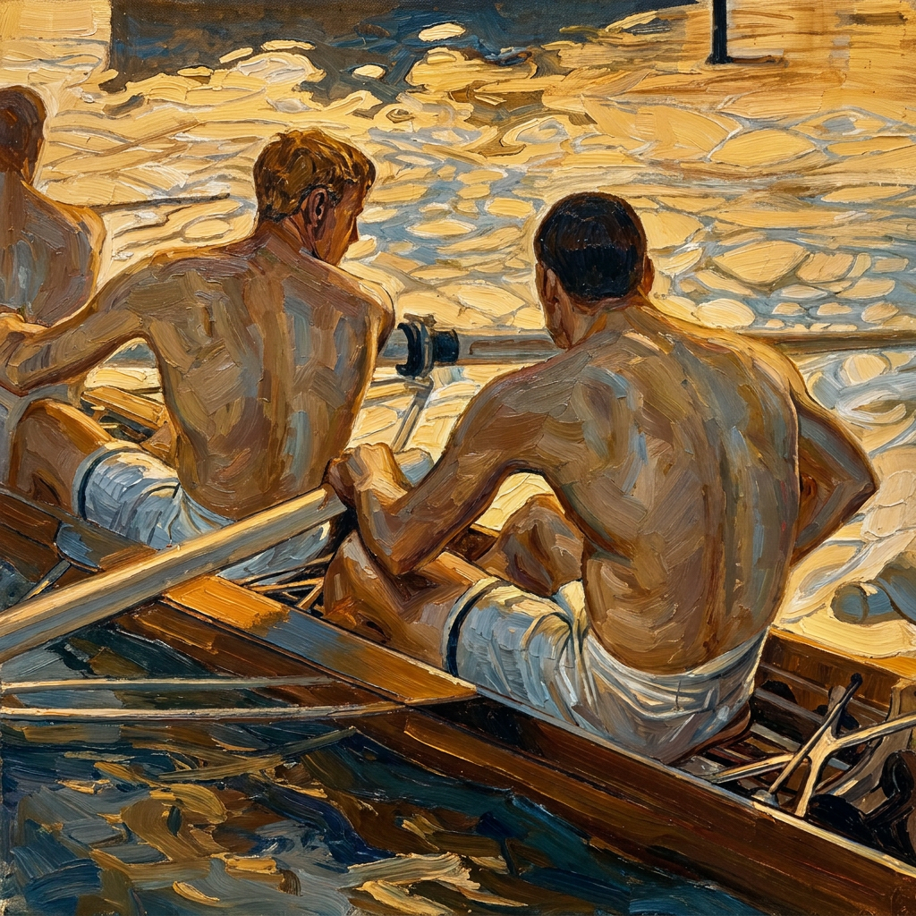 peinture huile sur toile faite sur commande - PORTRAIT BOGOSSE AVIRON