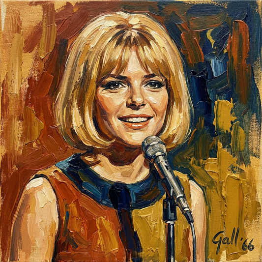 peinture huile sur toile faite sur commande - PORTRAIT FRANCE ANNEES 60