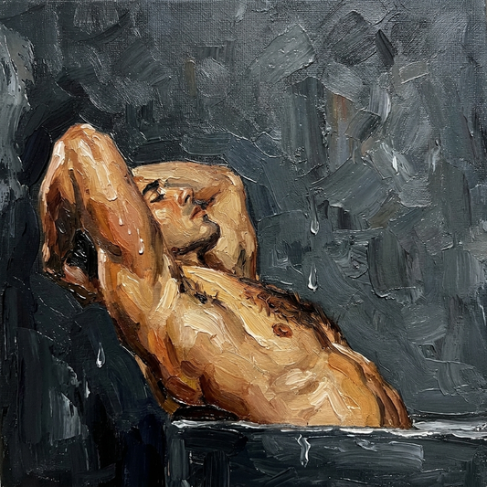 peinture huile sur toile faite sur commande - PORTRAIT BOGOSSE