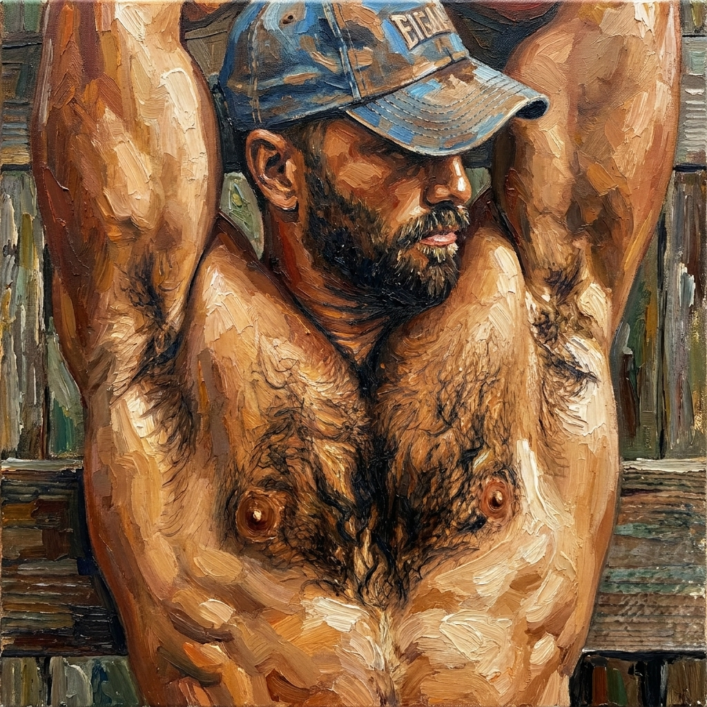 peinture huile sur toile faite sur commande - PORTRAIT BOGOSSE