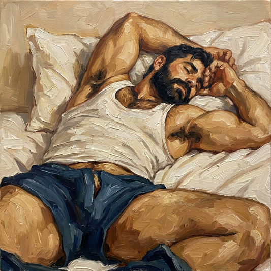 peinture huile sur toile faite sur commande - PORTRAIT BOGOSSE