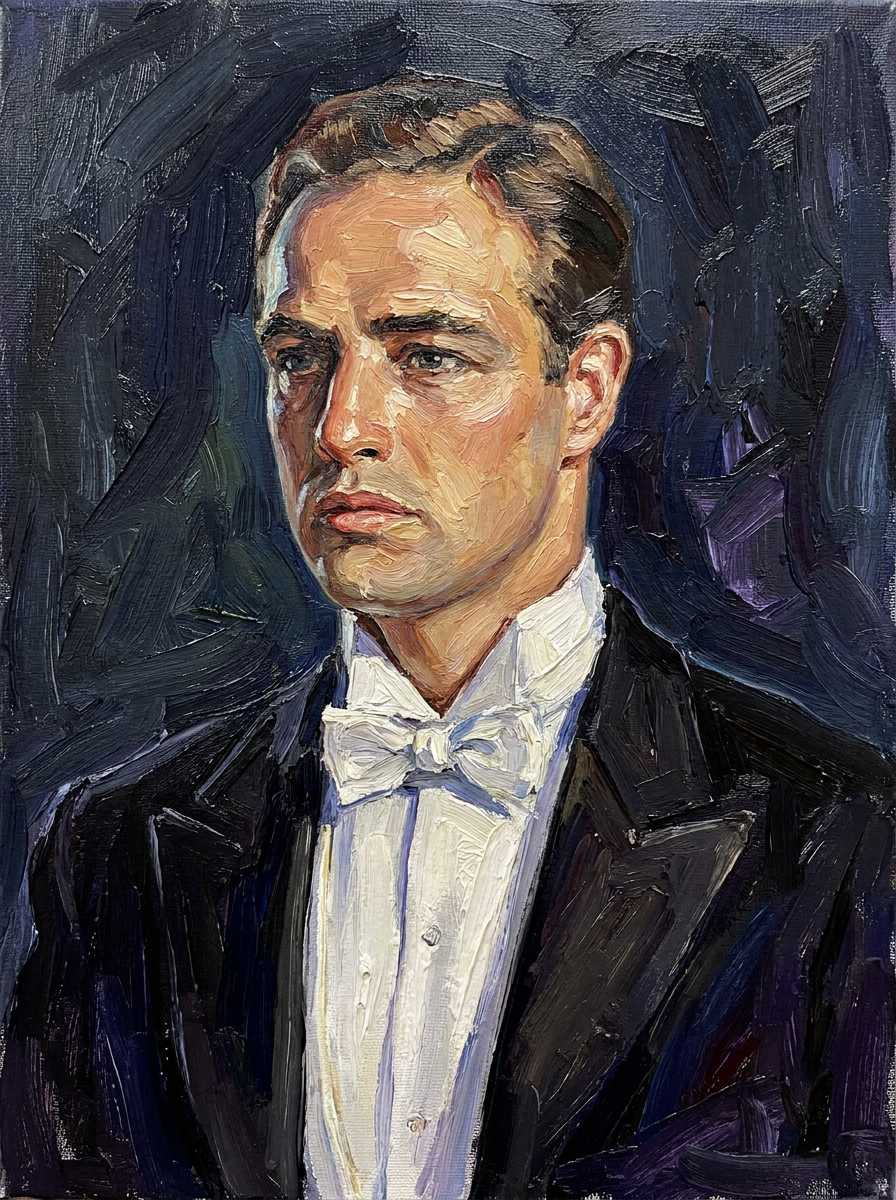 peinture huile sur toile faite sur commande - PORTRAIT BOGOSSE SIR