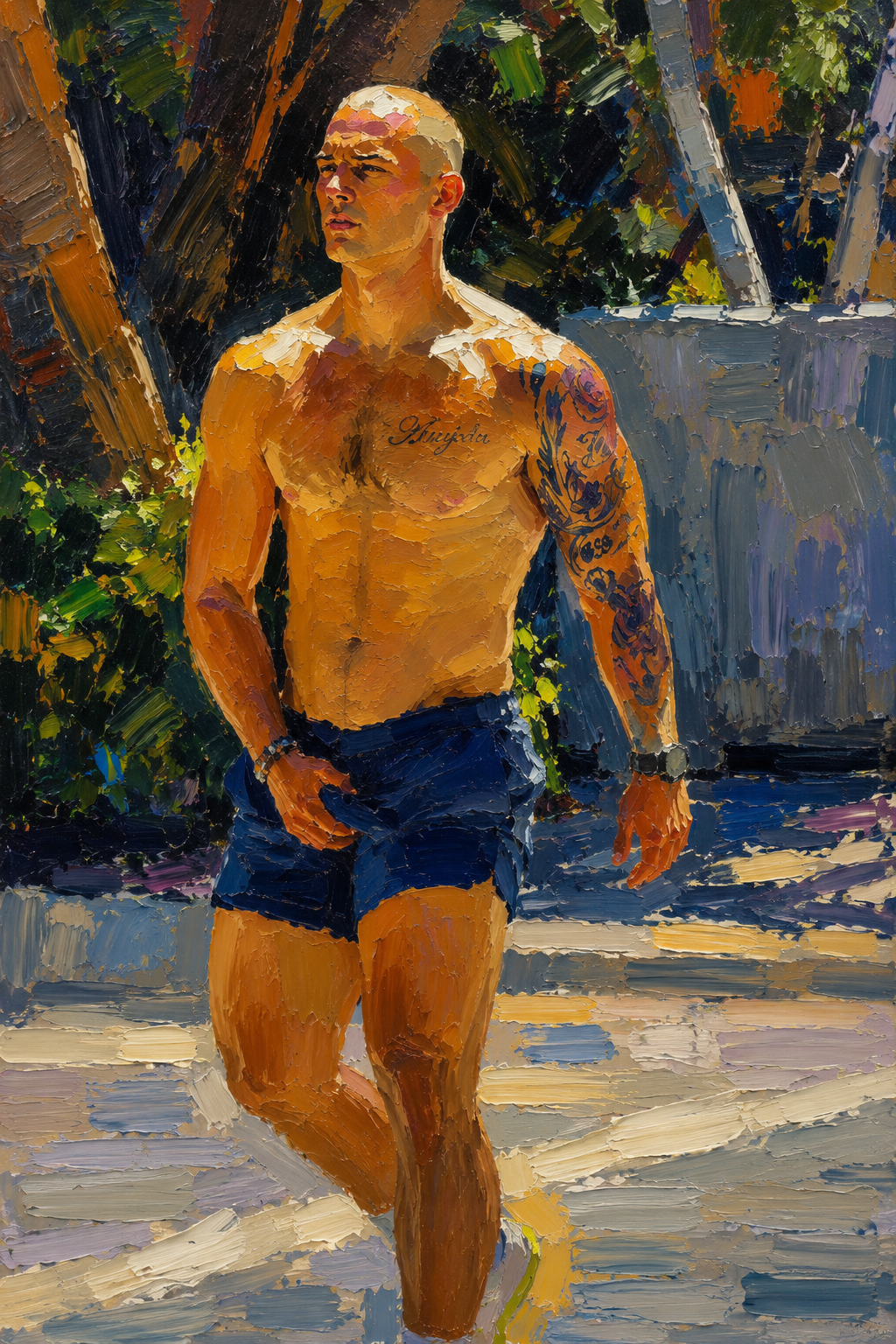 peinture huile sur toile faite sur commande - PORTRAIT TOUCH