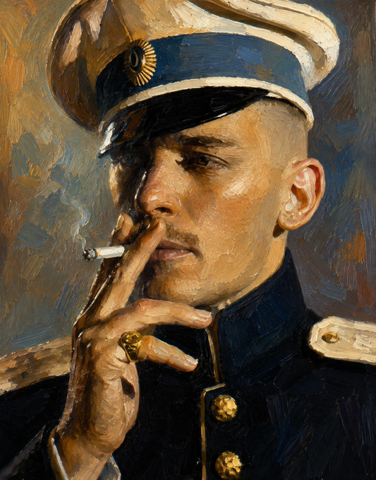 peinture huile sur toile faite sur commande - PORTRAIT DOUGLAS