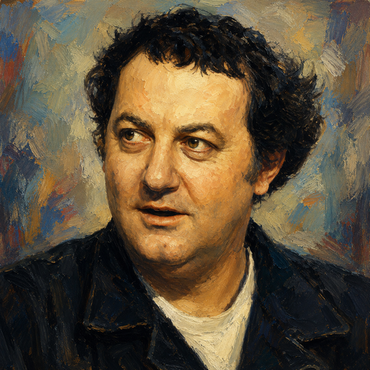 peinture huile sur toile faite sur commande - PORTRAIT AUTRE TEMPS COLUCHE