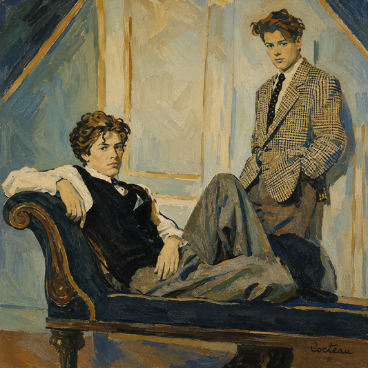 peinture huile sur toile faite sur commande - SCENE MAURICE