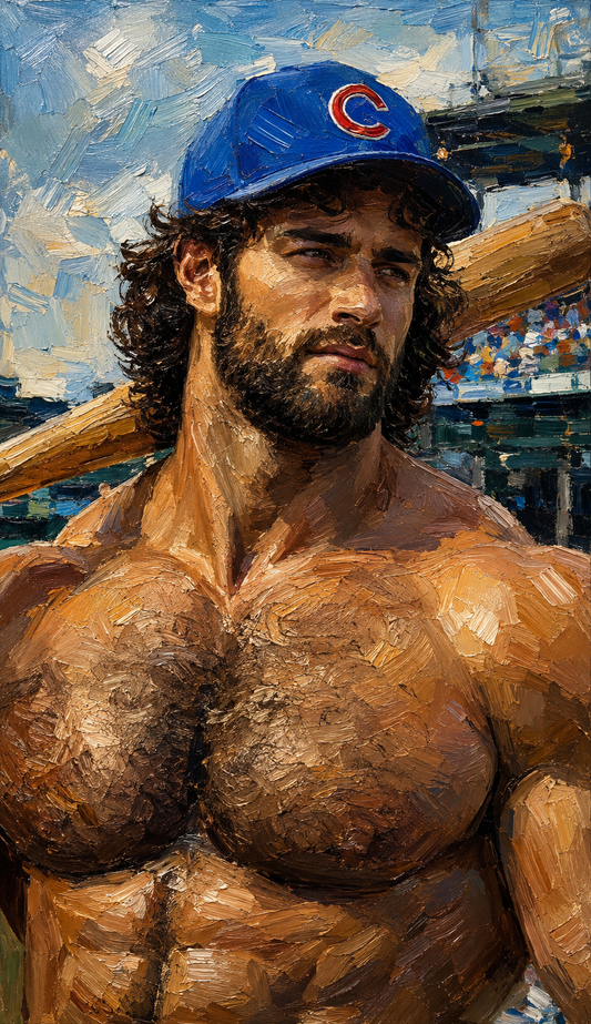 peinture huile sur toile faite sur commande - PORTRAIT BOGOSSE PECS
