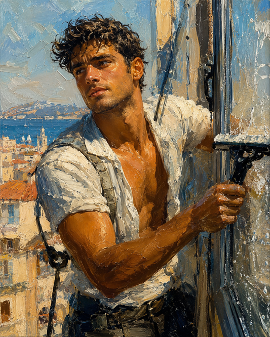 peinture huile sur toile faite sur commande - PORTRAIT BOGOSSE