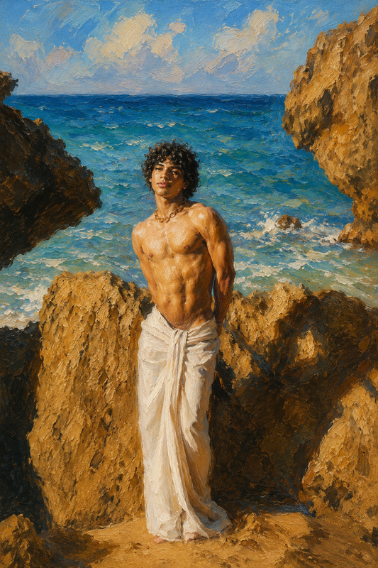 peinture huile sur toile faite sur commande - PORTRAIT POSE