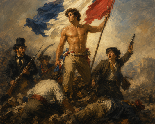 peinture huile sur toile faite sur commande - PORTRAIT NEW LIBERTY