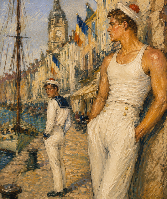 peinture huile sur toile faite sur commande - PORTRAIT MARINE