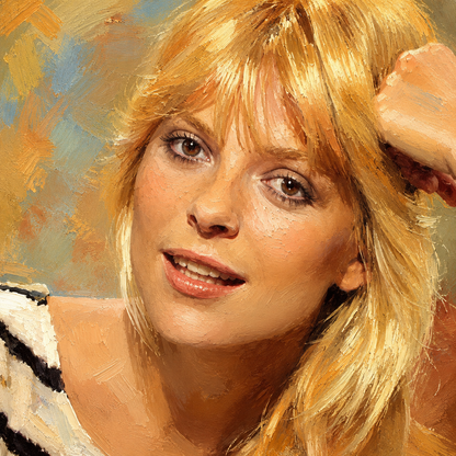 peinture huile sur toile faite sur commande - PORTRAIT FRANCE