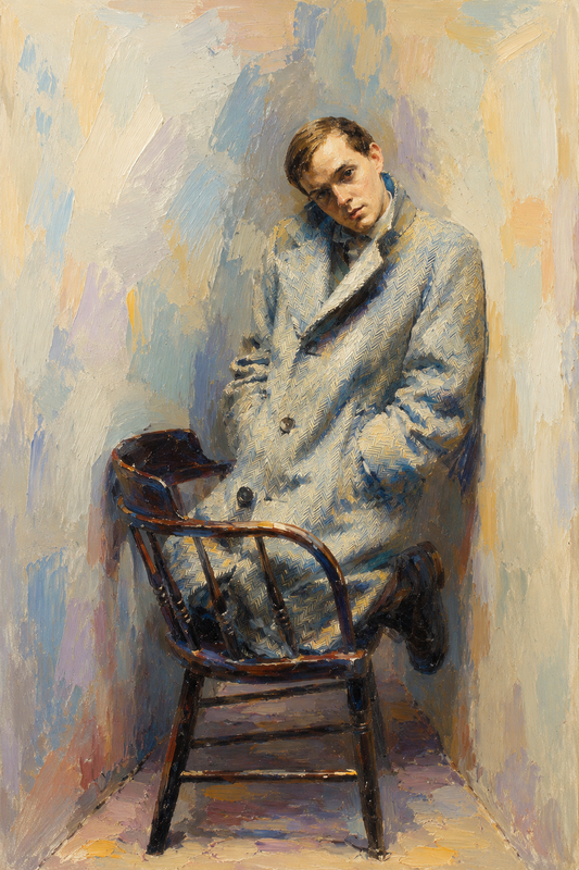 peinture huile sur toile faite sur commande - PORTRAIT TRUMAN