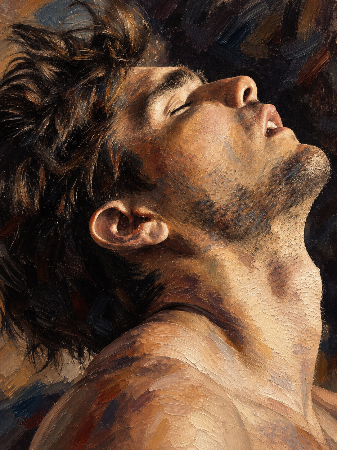 peinture huile sur toile faite sur commande - PPORTRAIT BOGOSSE