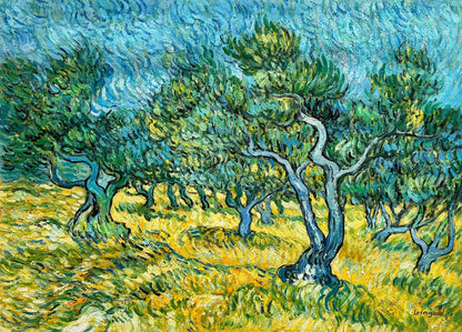 art-decoration-peinture-huile-toile-paysage-campagne-champ-oliviers