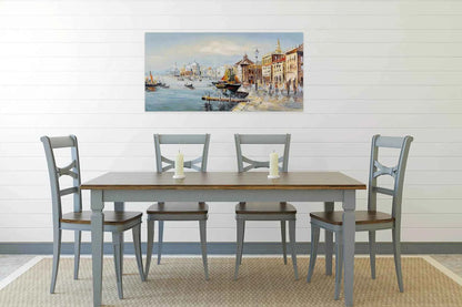 Tableau-peinture-originale-huile-sur toile « reves de venise »