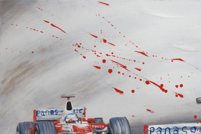 art-moderne-course-voiture-f1-peinture-huile-toile