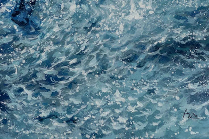 art-moderne-animal-cheval-peinture-huile-toile