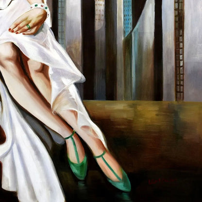 art-deco-portrait-feminin-femme-lady-bott-peinture-huile-toile