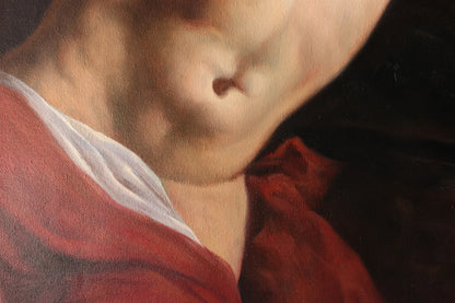 Nu masculin en buste d'après Théodore Géricault