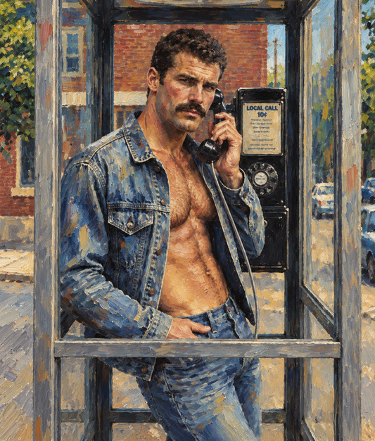 peinture huile sur toile faite sur commande - PORTRAIT BOGOSSE PECS