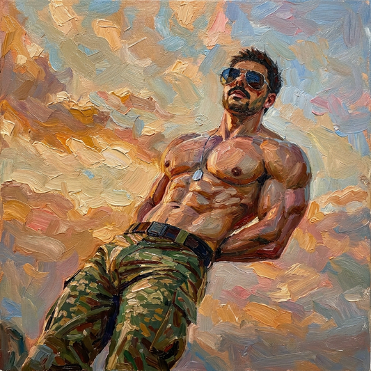 peinture huile sur toile faite sur commande - PORTRAIT BOGOSSE