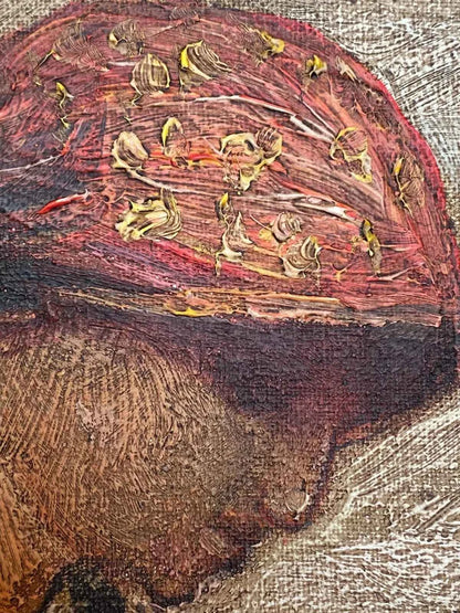 art-scène-vie-paysan-campagne-moisson-peinture-huile-toile