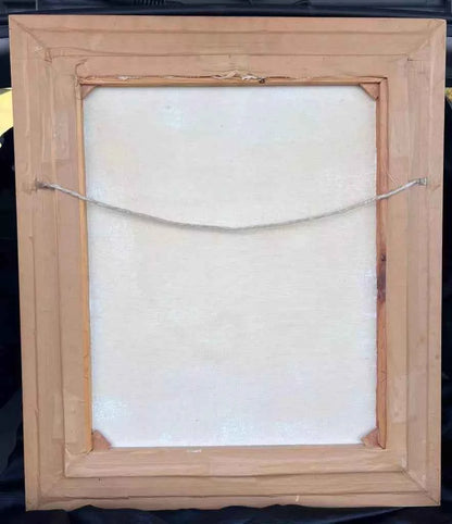 art-paysage-orientalisme-désert-peinture-originale-huile-toile