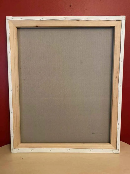 art-moderne-Field Marshall-portrait-huile-toile