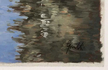 art-paysage-canal-venise-gondole-peinture-huile-toile