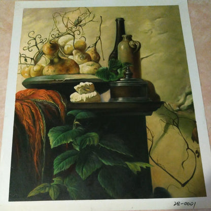 art-nature-morte-légumes-peinture-huile-toile