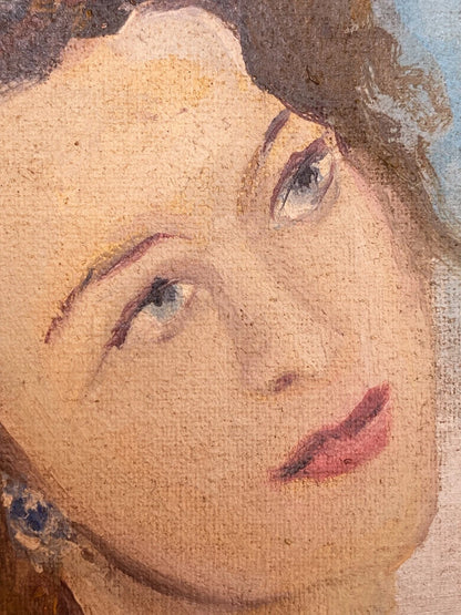 art-portrait-surrealiste-femme-peinture-huile-toile