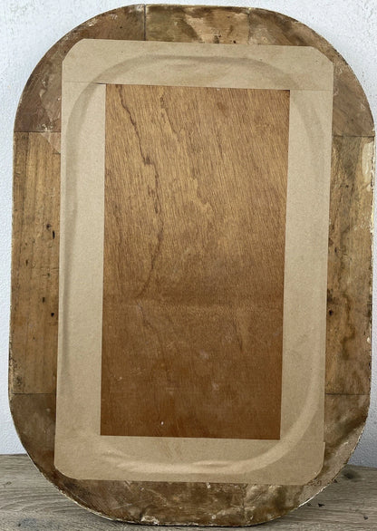 art-decoration-tableau-peinture-huile-toile-surrealisme-portrait-singe-fraise-d'apres Donald Roller