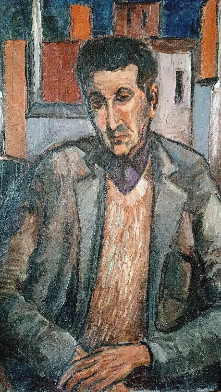 art-decoration-tableau-peinture-huile-toile-portrait-masculin-homme-art moderne