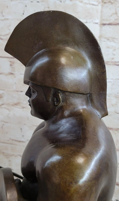 objet-decoration-art-statue-sculpture-bronze-guerrier-d'apres Botero